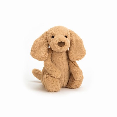 Jellycat Bashful Toffee Dog New Zealand | IFMYK3941